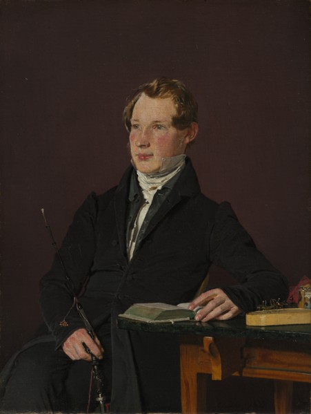 Dr. Johann Henning Kjetil Hjardemaal, 1833. Creator: Christen Købke (Danish, 1810-1848).