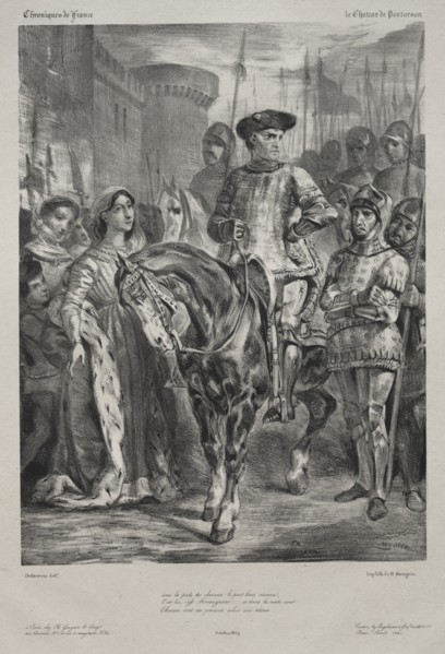 Duguesclin, 1829. Creator: Eugène Delacroix (French, 1798-1863).