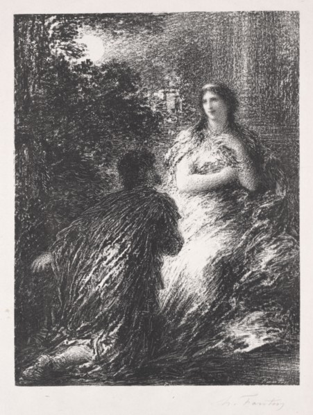 Duo des Troyens, 1894-1895. Creator: Henri Fantin-Latour (French, 1836-1904).