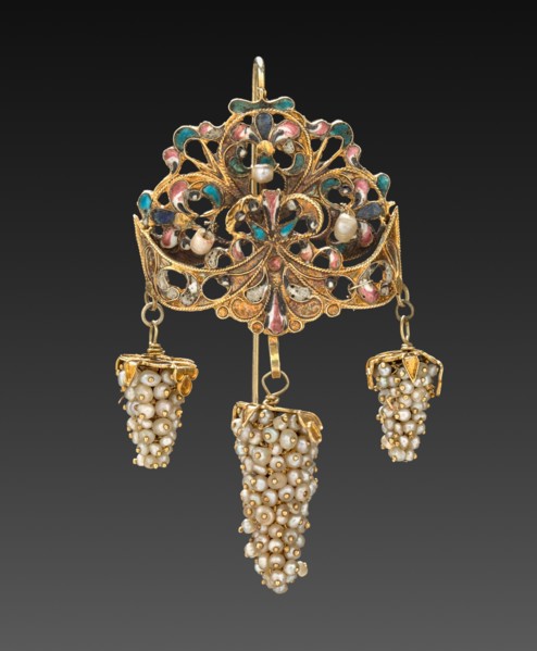 Earring, 1700s - 1800s. Creator: Unknown.