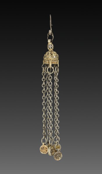 Earring, 1800s. Creator: Unknown.