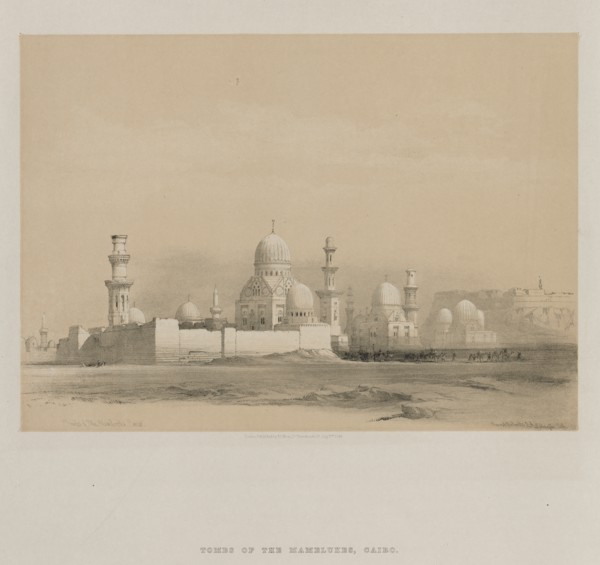 Egypt and Nubia, Volume III: Tombs of the Memlooks, Cairo, 1849. Creator: Louis Haghe (British, 1806-1885); F.G.Moon, 20 Threadneedle Street, London.