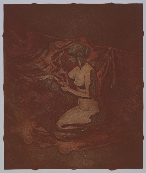 Embers Glow, 1890-1897. Creator: Theodore Roussel (French, 1847-1926).