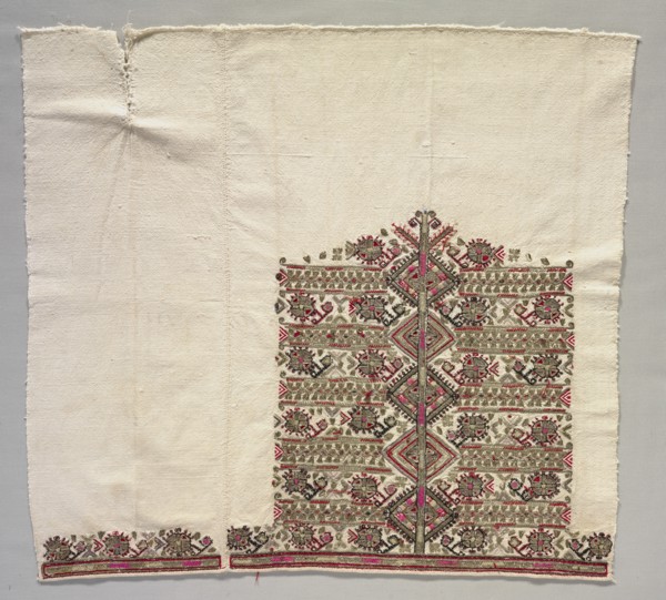 Embroidered Sleeves, 18th-19th century. Creator: Unknown.