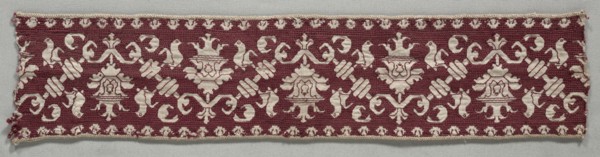 Embroidered Strip, 1500s. Creator: Unknown.