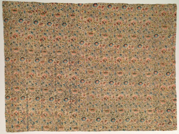 Embroidered Textile, 18th-19th century. Creator: Unknown.