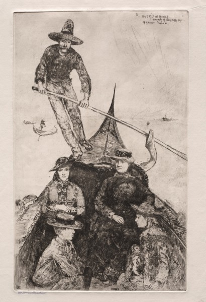 Etchings of Venice, 1881. Creator: Otto H. Bacher (American, 1856-1909).