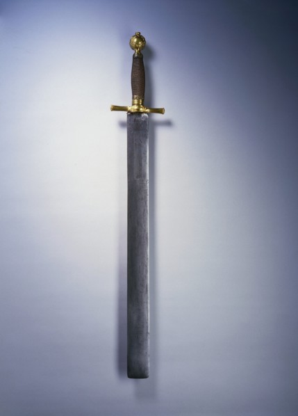 Executioner's Sword, blade dated 1634. Creator: Unknown.