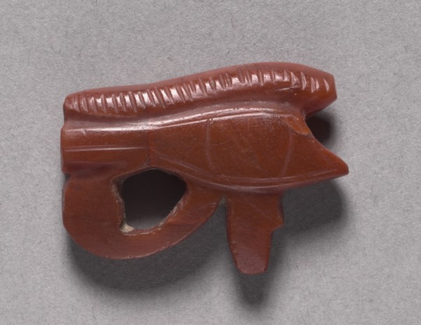 Eye of Horus Amulet, 1540-1296 BC. Creator: Unknown.