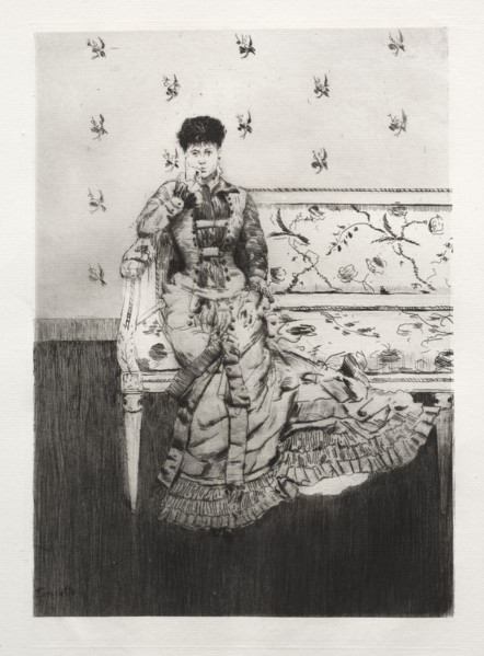 Fancy, 1877. Creator: Norbert Goeneutte (French, 1854-1894).