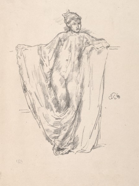 Figure Study. Creator: James McNeill Whistler (American, 1834-1903).