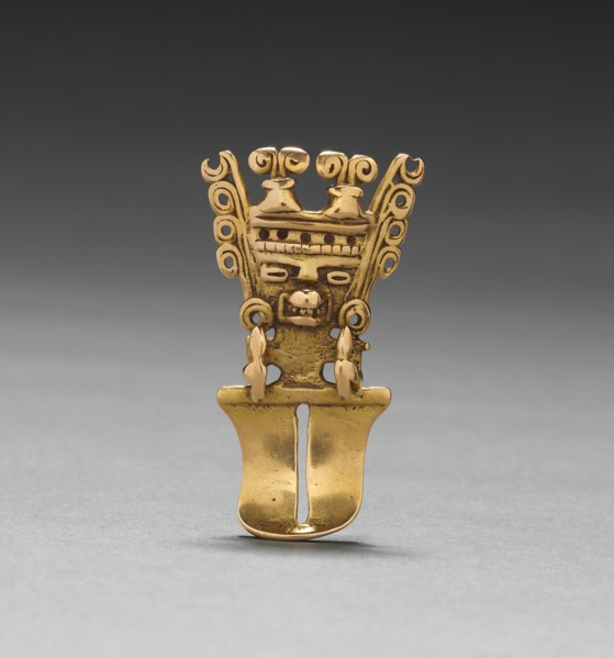 Figurine Pendant, c. 400-1000. Creator: Unknown.