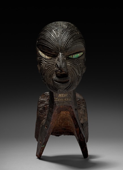 Fishing Canoe Prow, 1800s. Creator: Unknown.