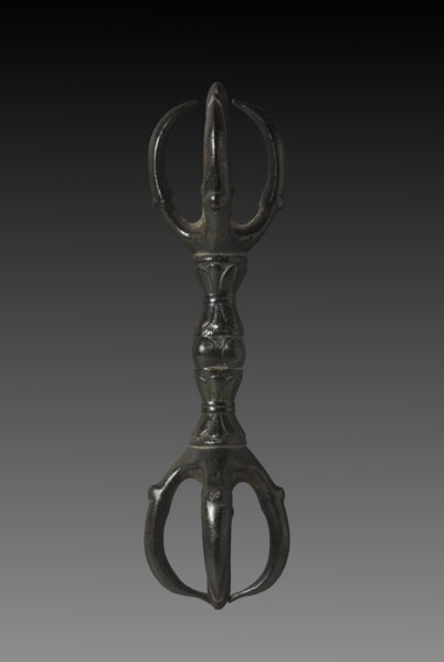 Five-pronged Vajra Pestle (Gokosho), 900s. Creator: Unknown.