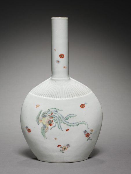 Flask in the Shape of a Fan, 1600s. Creator: Unknown.