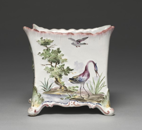Flower Container, c. 1765. Creator: Sceaux Factory (French, active 1748-66).