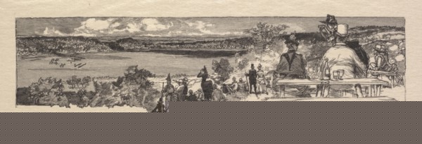 Fontainebleau Forest: Valley of the Solle (La Forêt de Fontainebleau: La Vallée de la Solle), 1890. Creator: Auguste Louis Lepère (French, 1849-1918); A. Desmoulins, Published in Revue Illustrée, 1887...