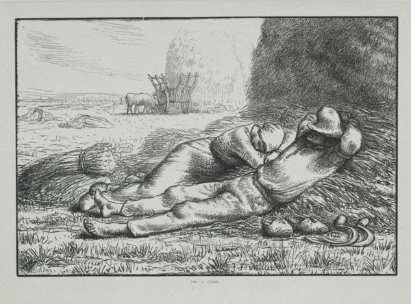 Four Hours of the Day: Noon, 1860. Creator: Adrien Lavieille (French, 1818-1862).