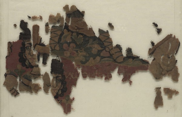 Four Fragments from a Hanging: Athena Partheneon, 500s. Creator: Unknown.