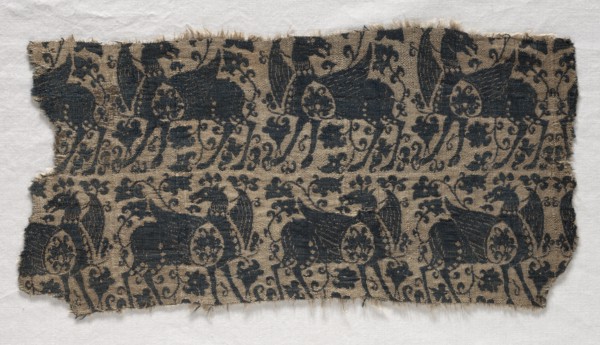 Fragment from Funeral Garment or Pall, 1100s. Creator: Unknown.