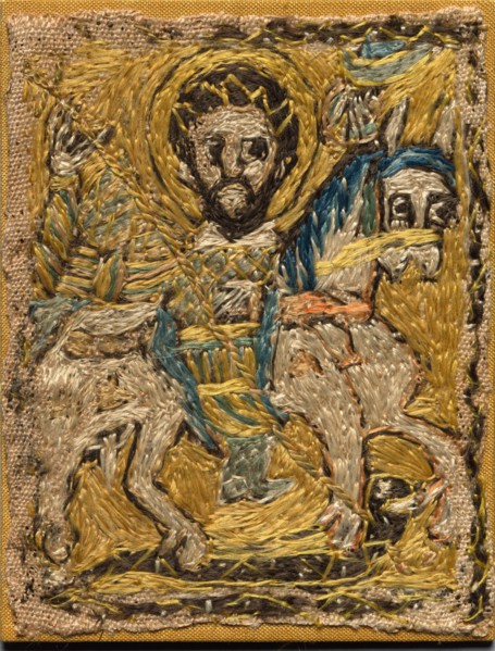Fragment of a Clavus, late 700s - early 800s. Creator: Unknown.