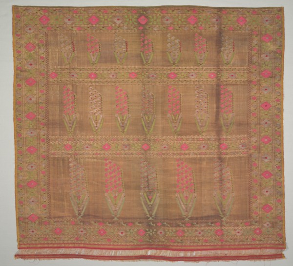 Fragment of a Sari, 1700s - 1800s. Creator: Unknown.