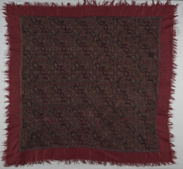 Fragment of a Shawl, late 1700s - early 1800s. Creator: Unknown.