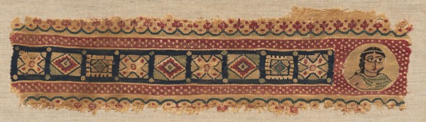 Fragment, an Ornamental Band, 500s. Creator: Unknown.