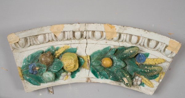 Fragment, c. 1900-1910. Creator: Benedetto Buglioni (Italian, 1461-1521).