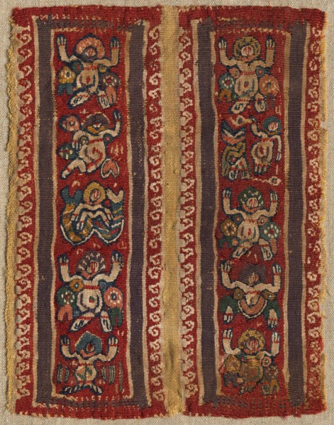 Fragment, Sleeve Ornament of a Tunic, 400s - 600s. Creator: Unknown.