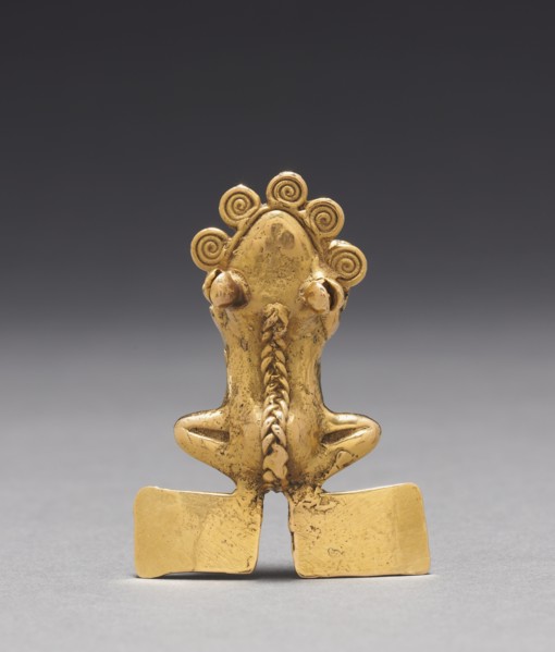 Frog Pendant, c. 1000-1550. Creator: Unknown.