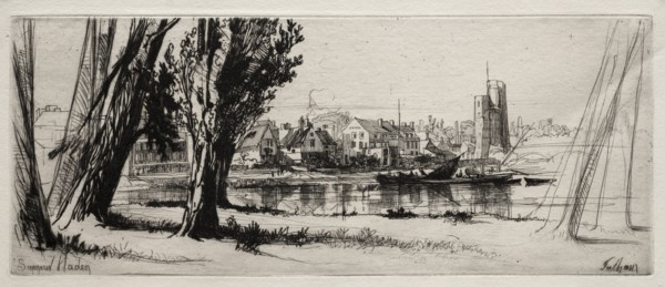 Fulham. Creator: Francis Seymour Haden (British, 1818-1910).