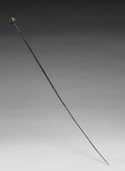 Garment Pin, c. 1400 BC. Creator: Unknown.