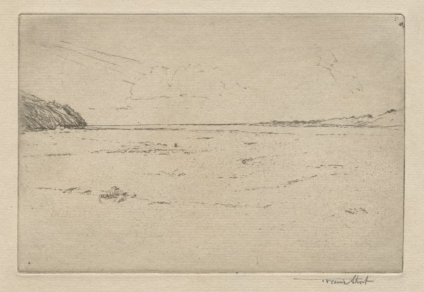 Gathering the Flock on Maxwellbank, No. 2, 1892. Creator: Frank Short (British, 1857-1945).