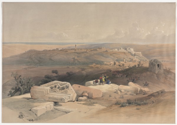 Gaza, 1839. Creator: David Roberts (British, 1796-1864).