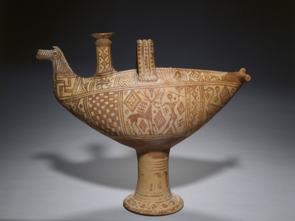 Geometric Bird Askos, c. 700 BC. Creator: Unknown.