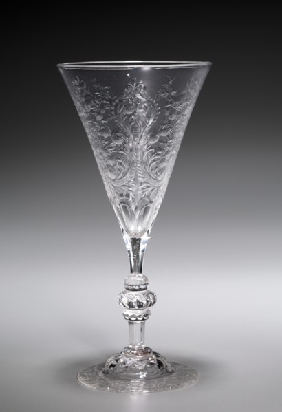 Glass from a Place Setting, c. 1890-1920. Creator: Unknown.