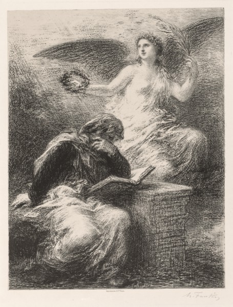 Glory, 1890. Creator: Henri Fantin-Latour (French, 1836-1904).