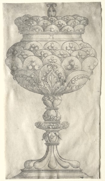 Goblet with Lillies of the Valley. Creator: Albrecht Altdorfer (German, c. 1480-1538).