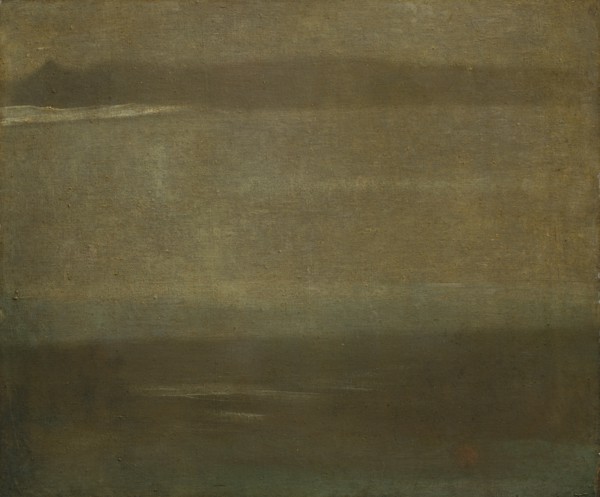 Gray and Silver: A Nocturne, c. 1880-1900. Creator: Walter Greaves (British, 1841-1930).
