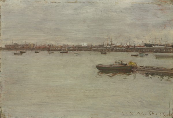 Gray Day on the Bay, c. 1886. Creator: William Merritt Chase (American, 1849-1916).