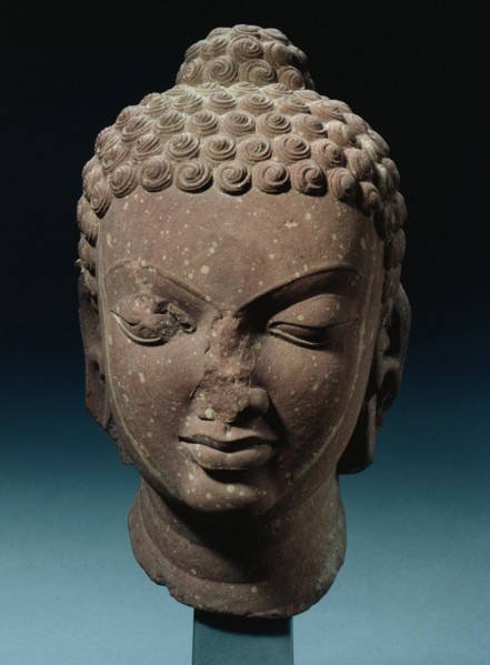 Head of Buddha, 400s. Creator: Unknown.