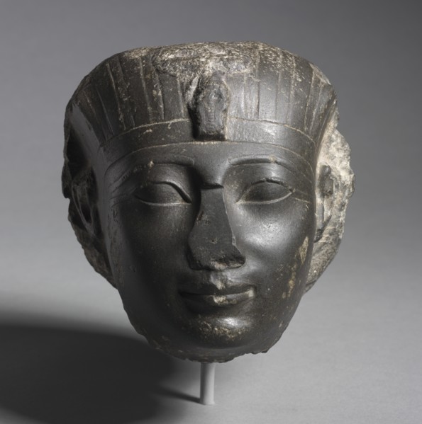 Head of Queen Hatshepsut (?), c. 1479-1457 BC. Creator: Unknown.
