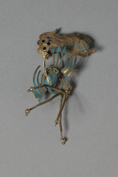 Headdress Ornament, 1700s or 1800s. Creator: Unknown.