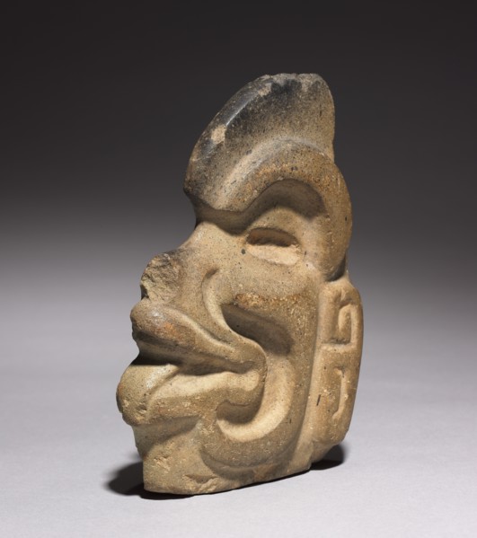 Head-Shaped Hacha, 400-950. Creator: Unknown.