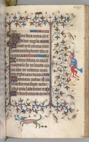 Hours of Charles the Noble, King of Navarre (1361-1425): fol. 244r, Text, c. 1405. Creator: Master of the Brussels Initials and Associates (French).