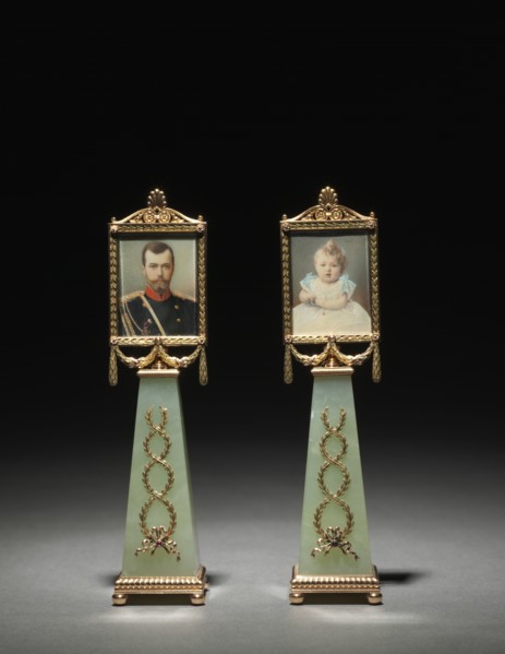 Imperial Framed Miniatures, 1896. Creator: House of Fabergé (Russian, 1842-1918); Mikhail Evlampievich Perkhin (Russian, 1860-1903); Johannes Zehngraf (Russian, 1857-1908).