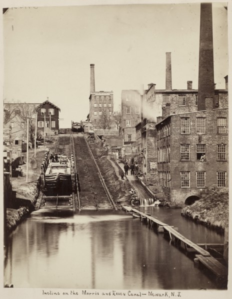 Incline on the Morris and Essex Canal, Newark, New Jersey, c. 1870. Creator: Unidentified Photographer.