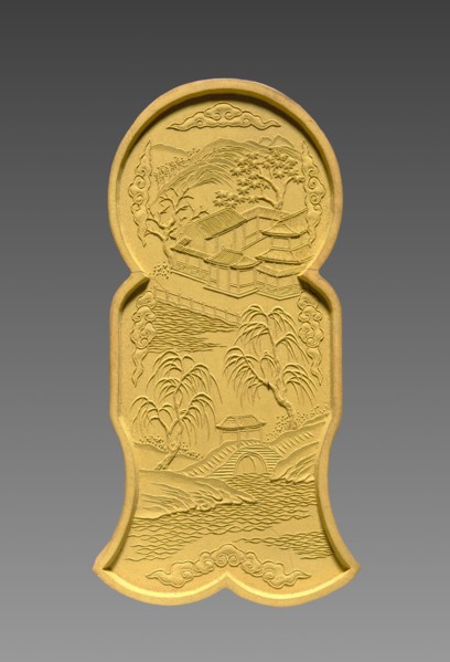 Ink Cake, 1736-95. Creator: Unknown.