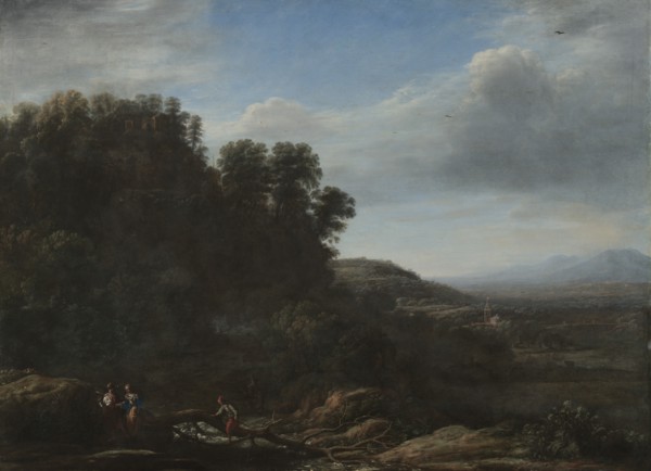 Italian Landscape, c. 1630. Creator: Claude Lorrain (French, 1604-1682).